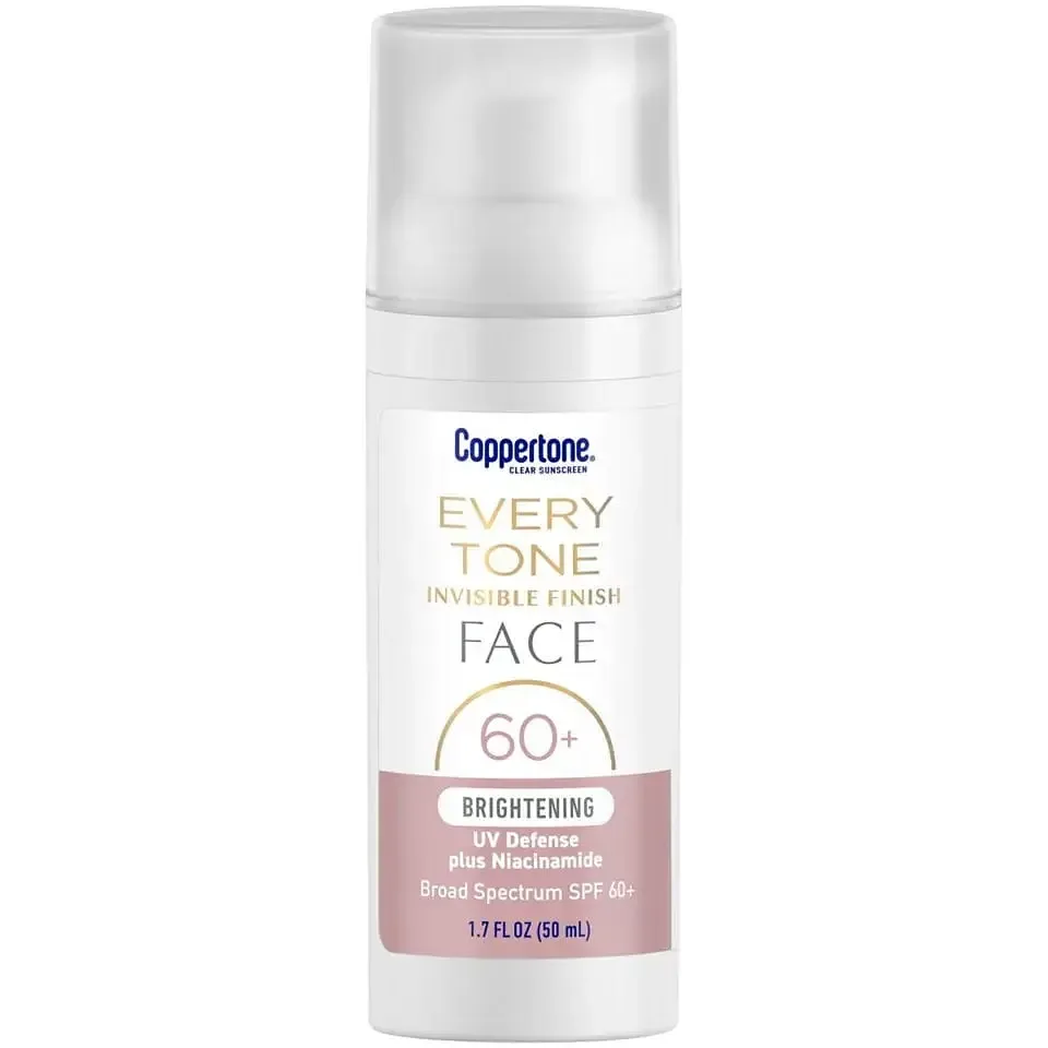 Coppertone Every Tone Invisible Finish Face Sunscreen SPF 60+