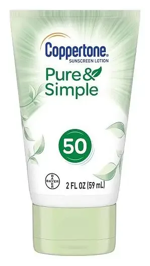 Coppertone Pure & Simple Face SPF 50