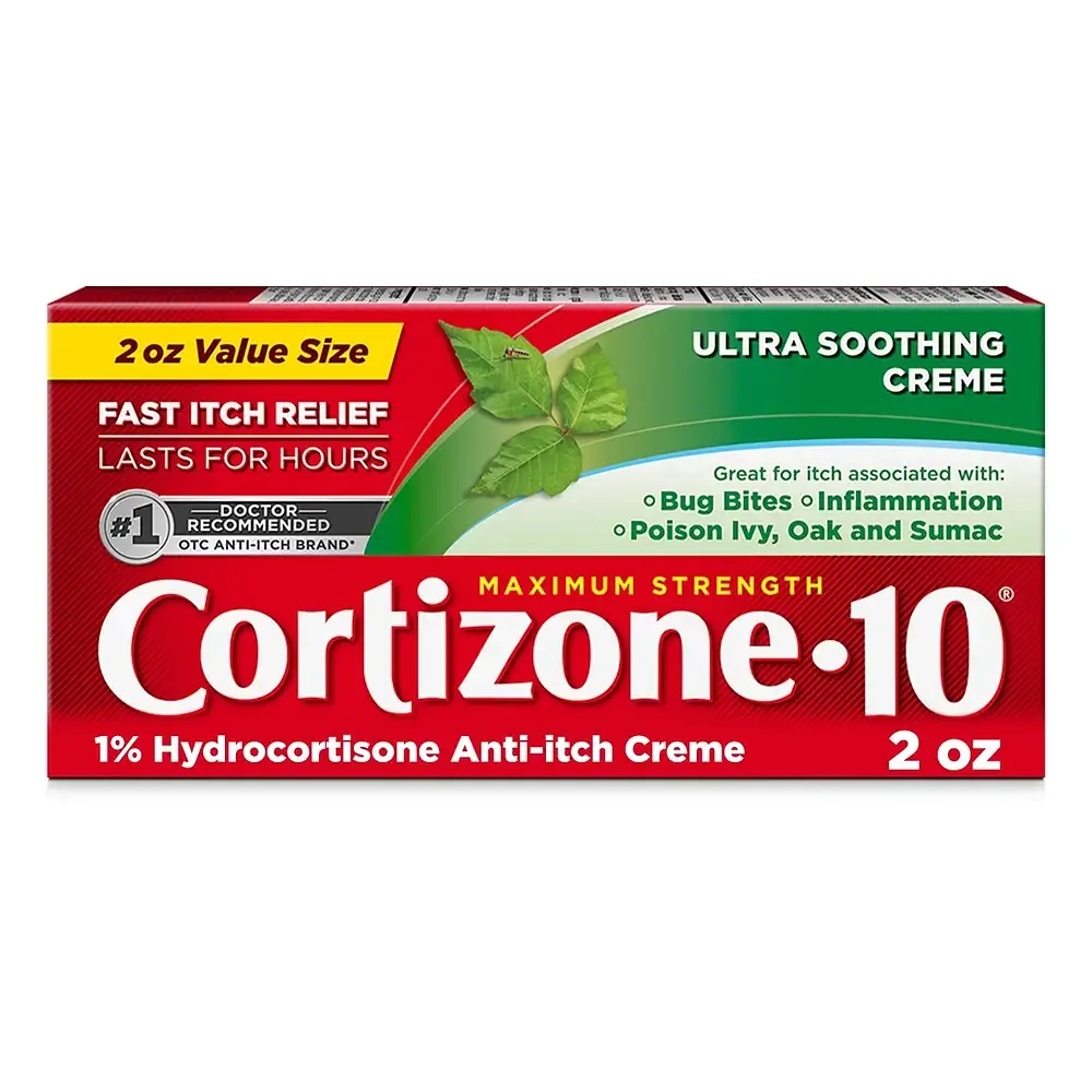 Cortizone-10 Maximum Strength 1% Hydrocortisone Anti-Itch Relief Ultra Soothing Creme