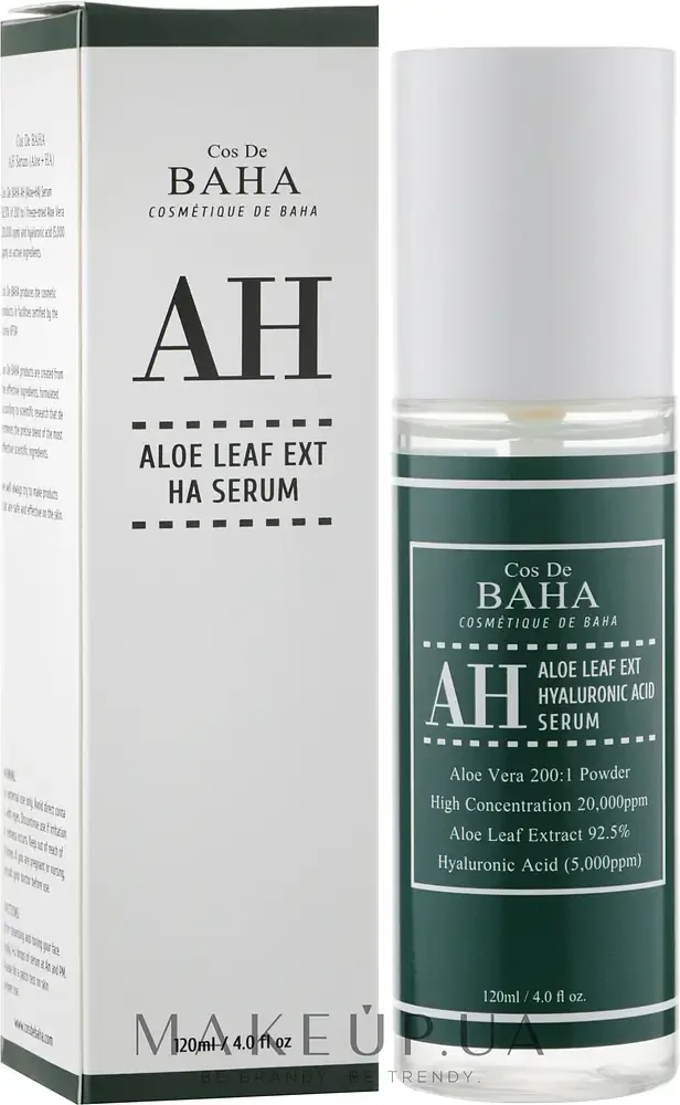 Cos De BAHA AH Aloe Leaf Ext Hyaluronic Acid Serum