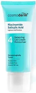 Cosmoderm Niacinamide Salicylic Acid Balancing Gel-cream Moisturizer