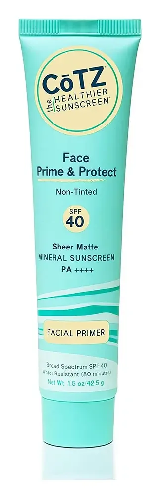 Cotz Skincare Face Prime & Protect SPF 40 Non-tinted