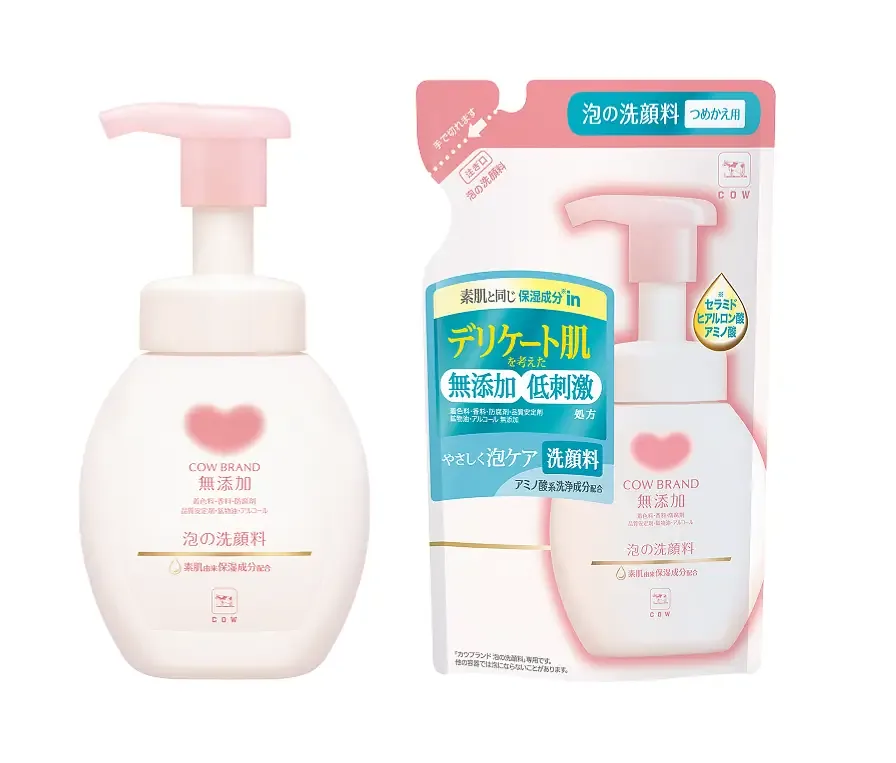 Cow Soap Additive-Free Foaming Facial Cleanser