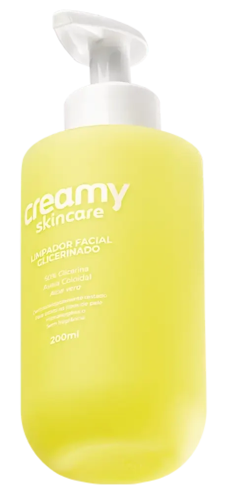 Creamy Limpador Facial Glicerinado