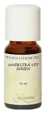 Crearome Sandelträ Vit Indien Eterisk Olja