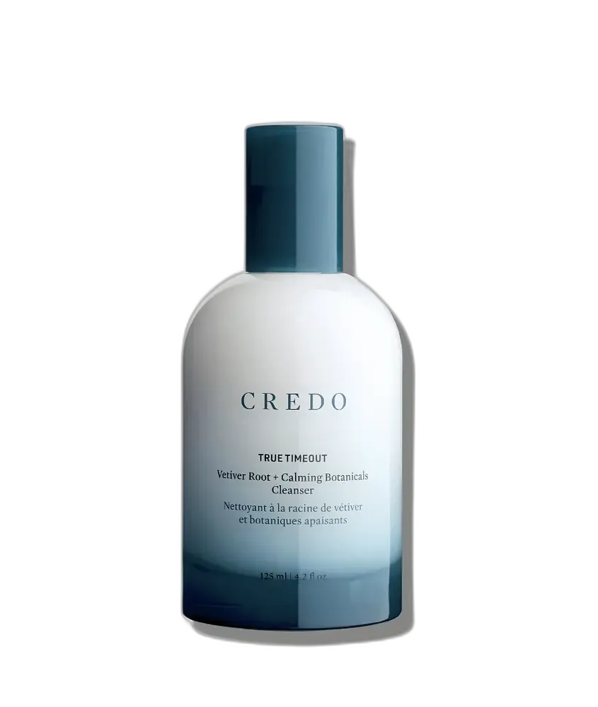 Credo True Timeout Vetiver Root + Calming Botanicals Cleanser