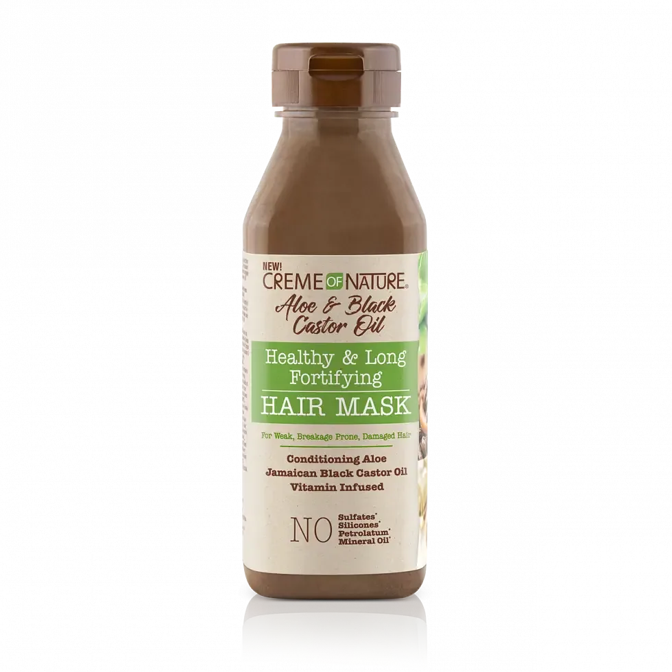 Creme of Nature Aloe & Black Castor Oil Healthy & Long Fortifying Hair Mask