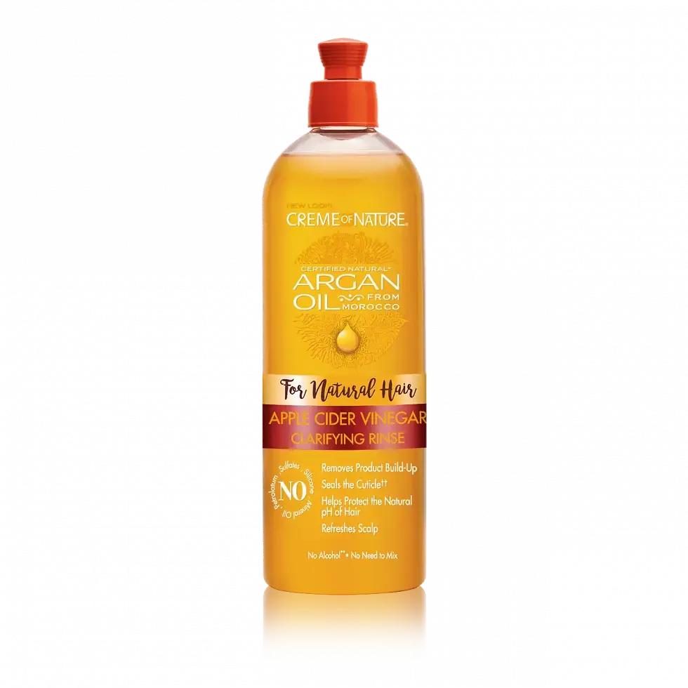 Creme of Nature Argan Oil For Natural Hair Apple Cider Vinegar Clarifying Rinse