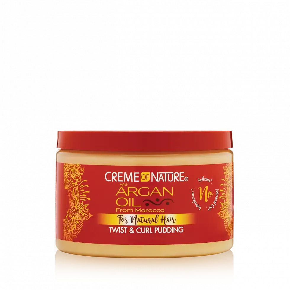 Creme of Nature Argan Oil For Natural Hair Twist & Curl Pudding