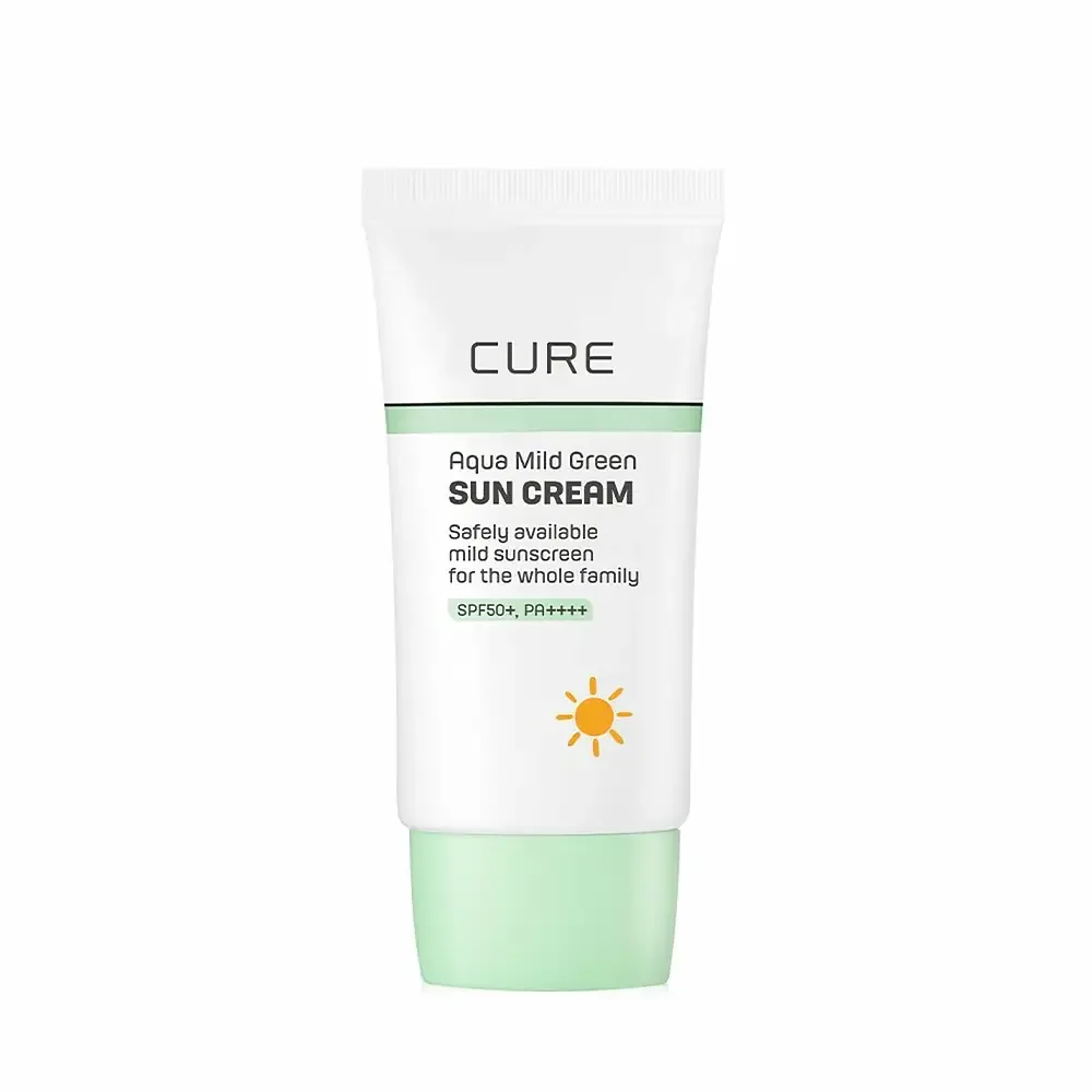 Cure Aqua Mild Green Sun Cream SPF 50+