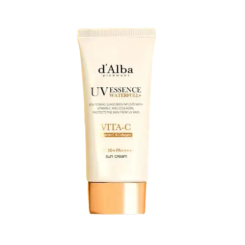 D'Alba Watefull UV Essence Vitamin C & Collagen