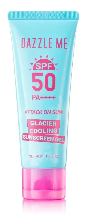 Dazzle Me Attack On Sun! Glacier Cooling Sunscreen Gel SPF 50