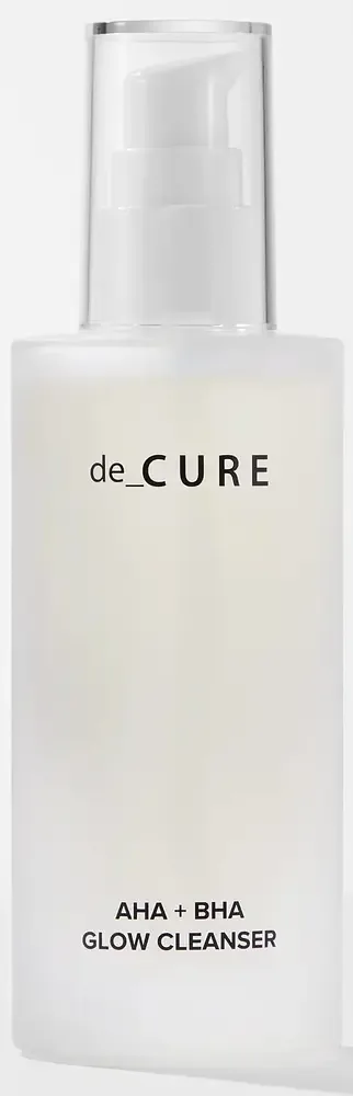de_CURE AHA + BHA Glow Cleanser
