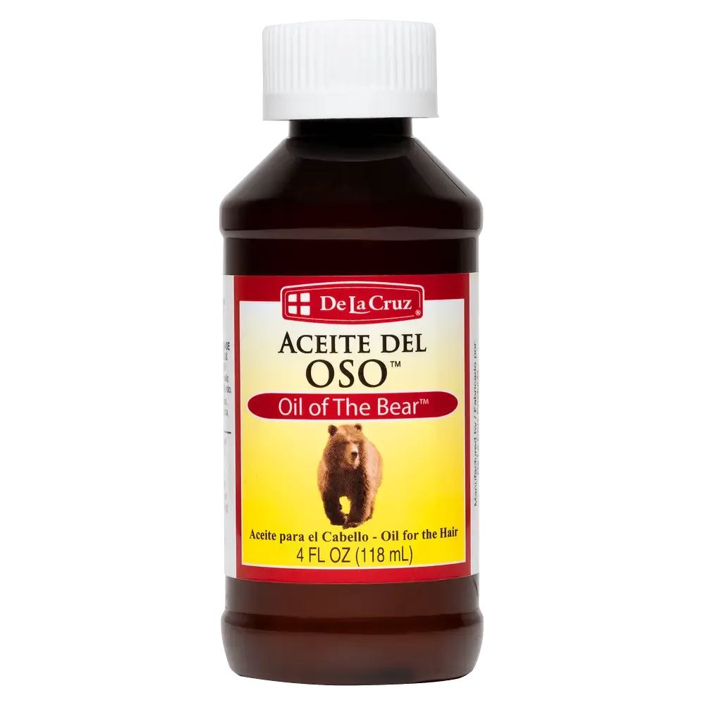 De La Cruz Oil Of The Bear Hair Brilliantine