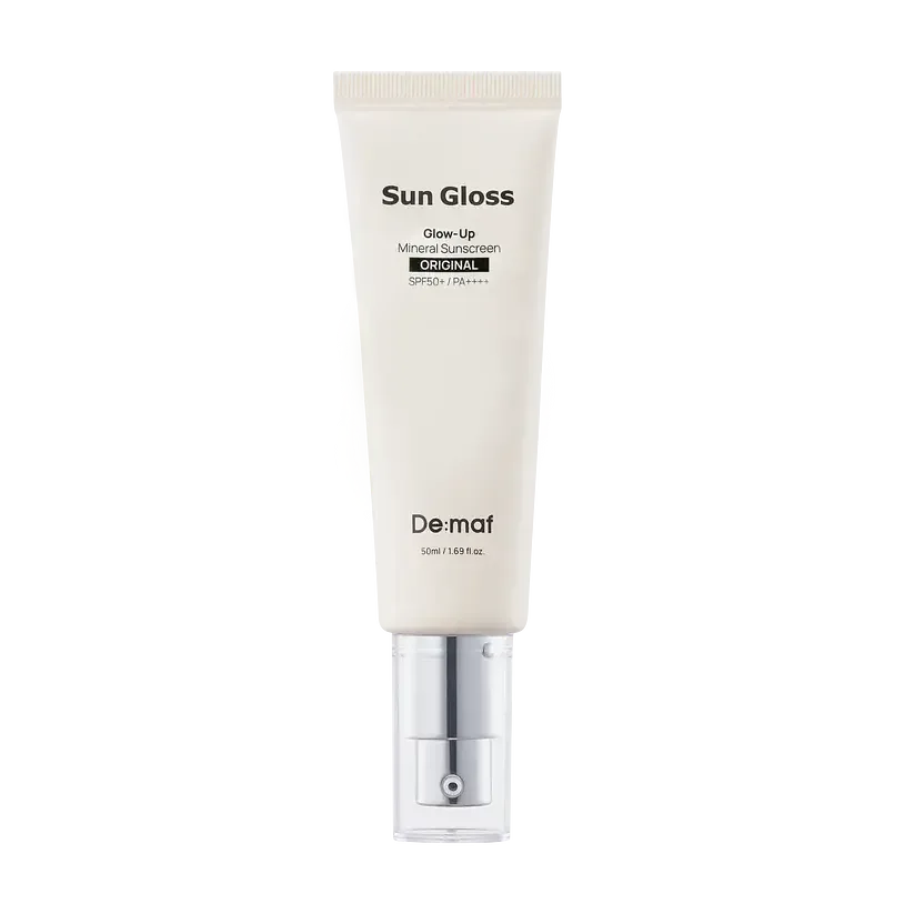 De:Maf Sun Gloss Glow Up Mineral Sunscreen SPF 50+