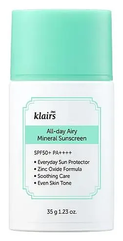 Dear All-Day Airy Mineral Sunscreen SPF 50+ PA++++