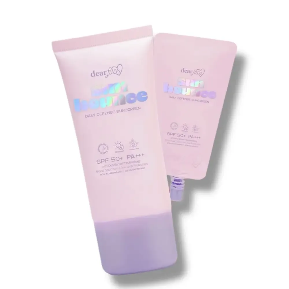 Dear Face Sunbounce Daily Defense Sunscreen SPF 50+