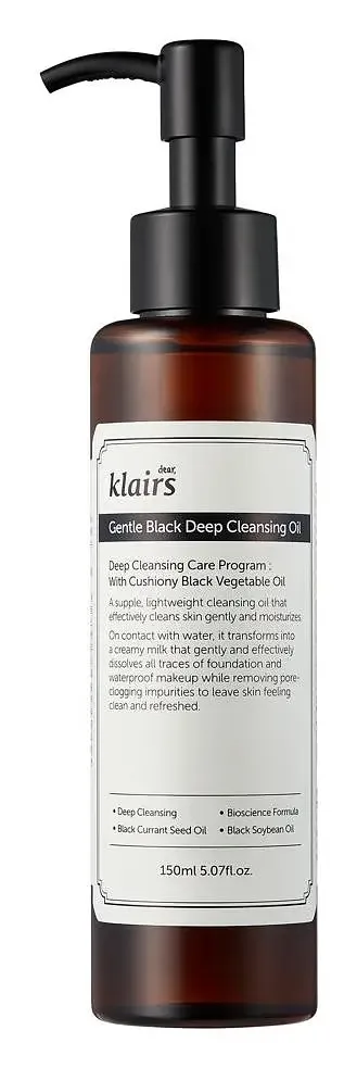 Dear Gentle Black Deep Cleansing Oil