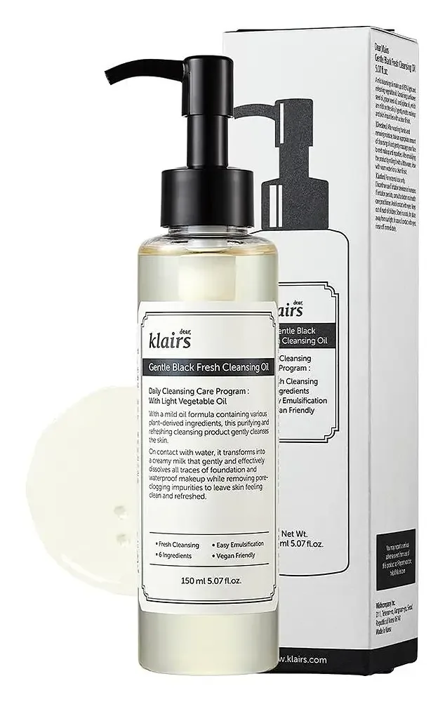 Dear Gentle Black Fresh Cleansing Oil