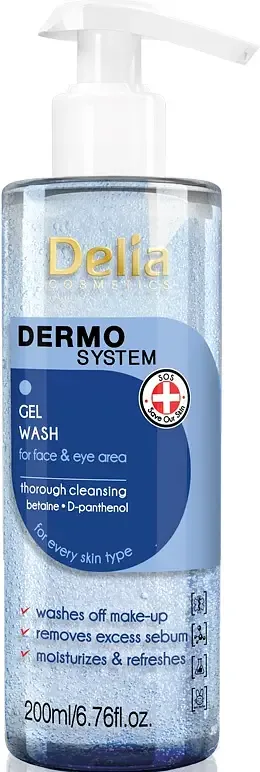 Delia Cosmetics Dermo System Cleansing Washing Gel