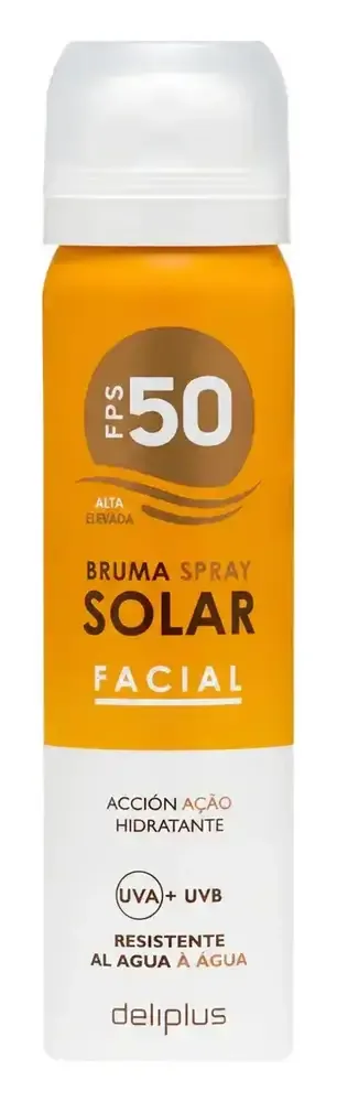 Deliplus Bruma Spray Solar Facial FPS 50