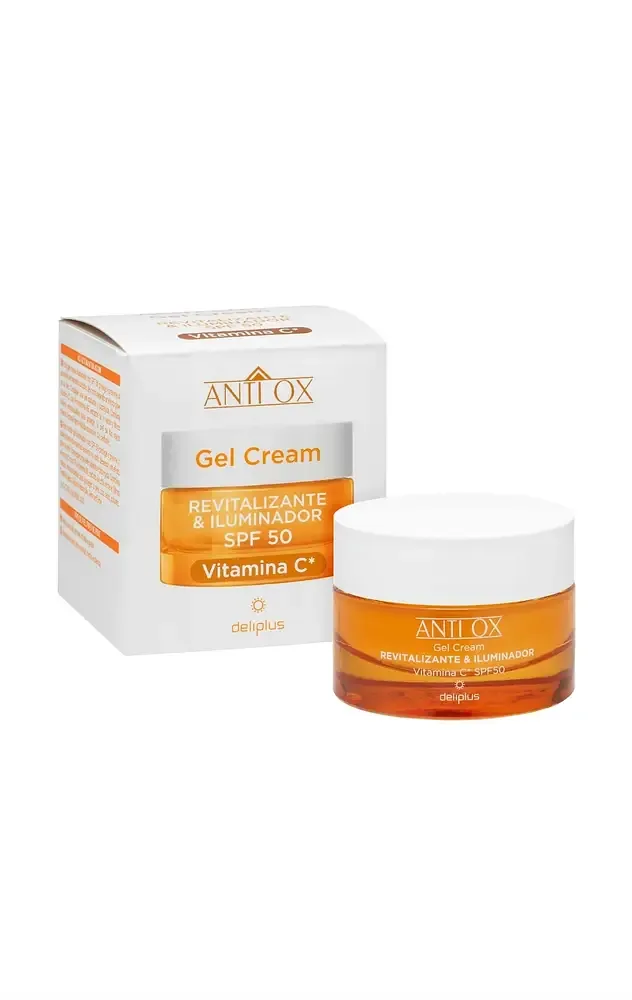 Deliplus Gel Cream Revitalizante & Iluminador SPF 50