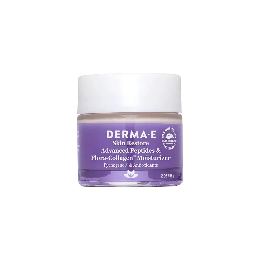 derma e Advanced Peptides & Flora-Collagen Moisturizer