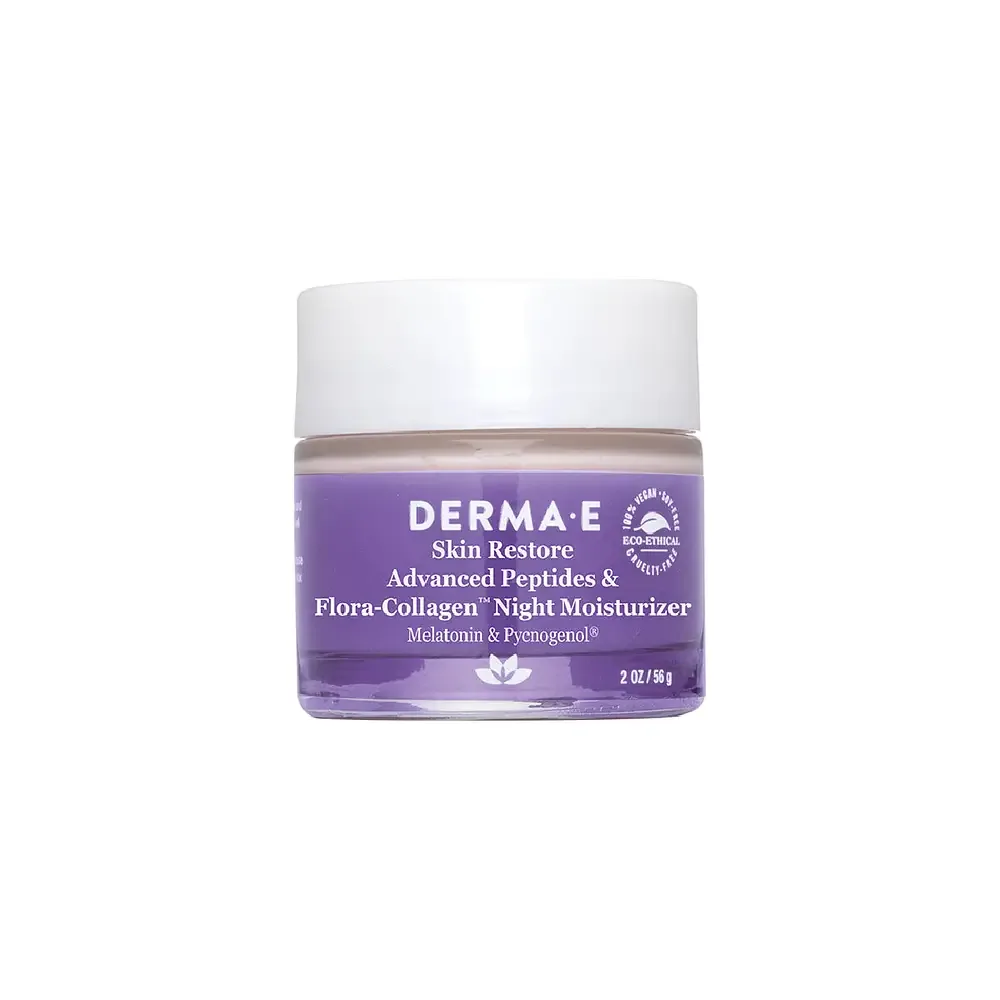 derma e Advanced Peptides & Flora-Collagen Night Moisturizer