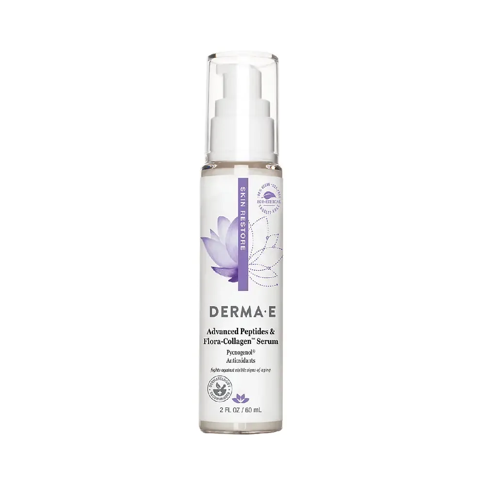 derma e Advanced Peptides & Flora-Collagen Serum