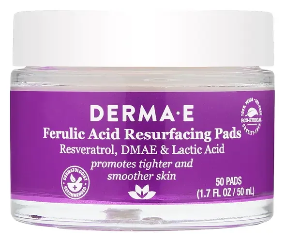 derma e Ferulic Acid Resurfacing Pads