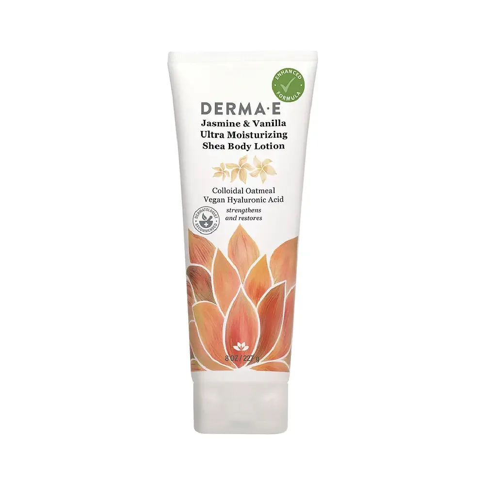 derma e Jasmine & Vanilla Ultra Moisturizing Shea Body Lotion