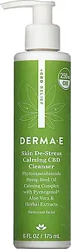 derma e Skin De-Stress Calming CBD Cleanser