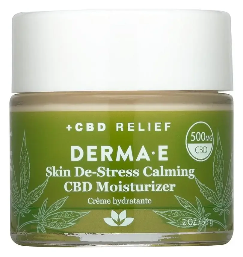 derma e Skin De-Stress Calming CBD Moisturizer