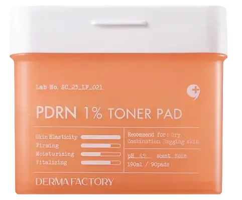 Derma Factory PDRN 1% Toner Pad