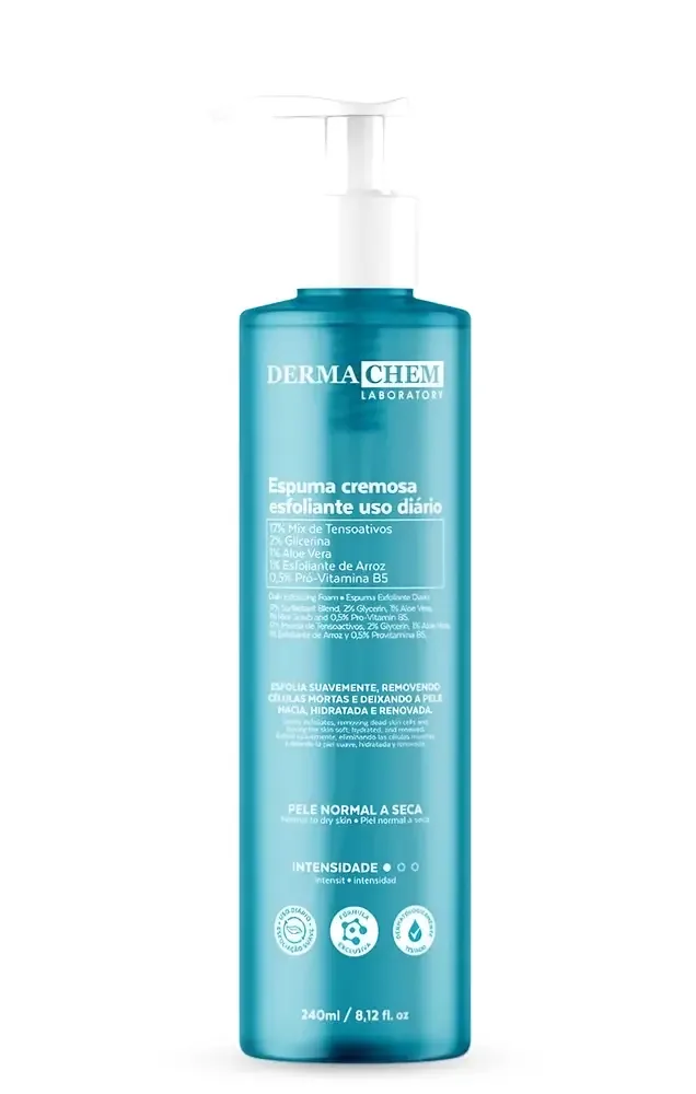 Dermachem Espuma Cremosa Esfoliante Uso Diário