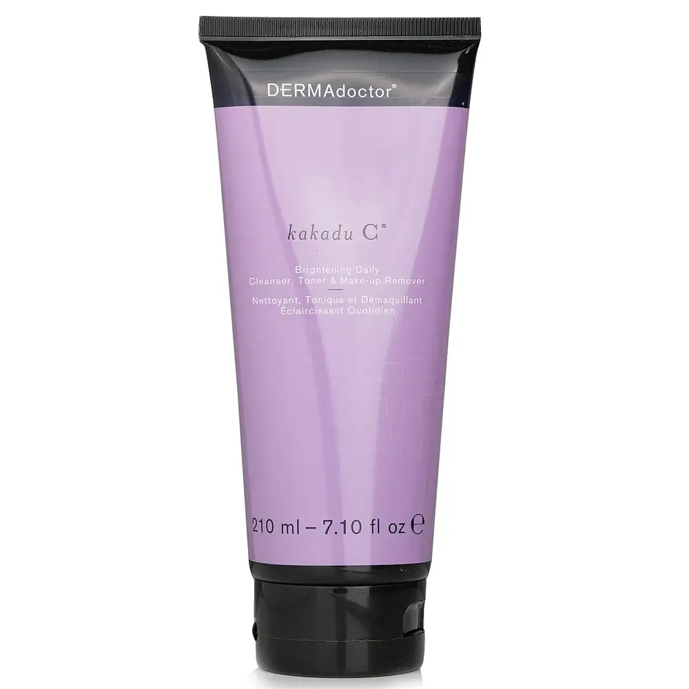 Dermadoctor Kakadu C Brightening Daily Cleanser, Toner & Make-Up Remover