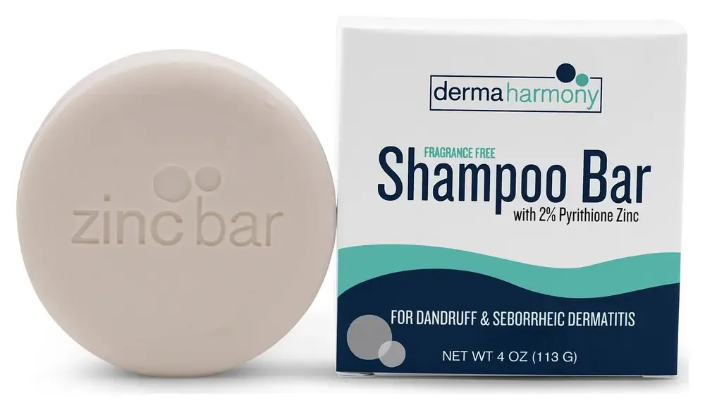 DermaHarmony 2% Pyrithione Zinc Shampoo Bar
