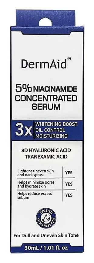Dermaid 5% Niacinamide Concentrated Whitening Boost Serum