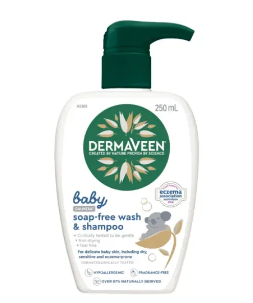 Dermaveen Baby Calmexa Soap Free Wash & Shampoo