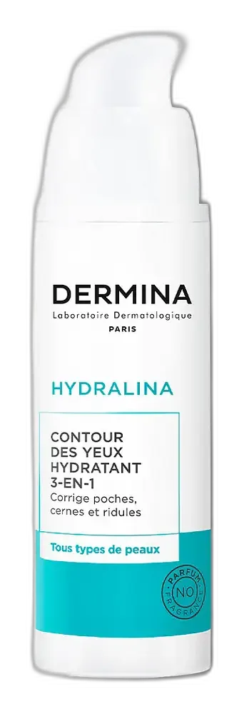 Dermina Hydralina 3-In-1 Moisturizing Eye Cream