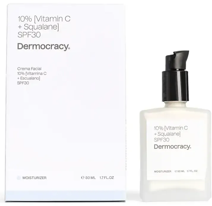 Dermocracy Hidratante 10% (Vitamina C + Escualano) SPF 30