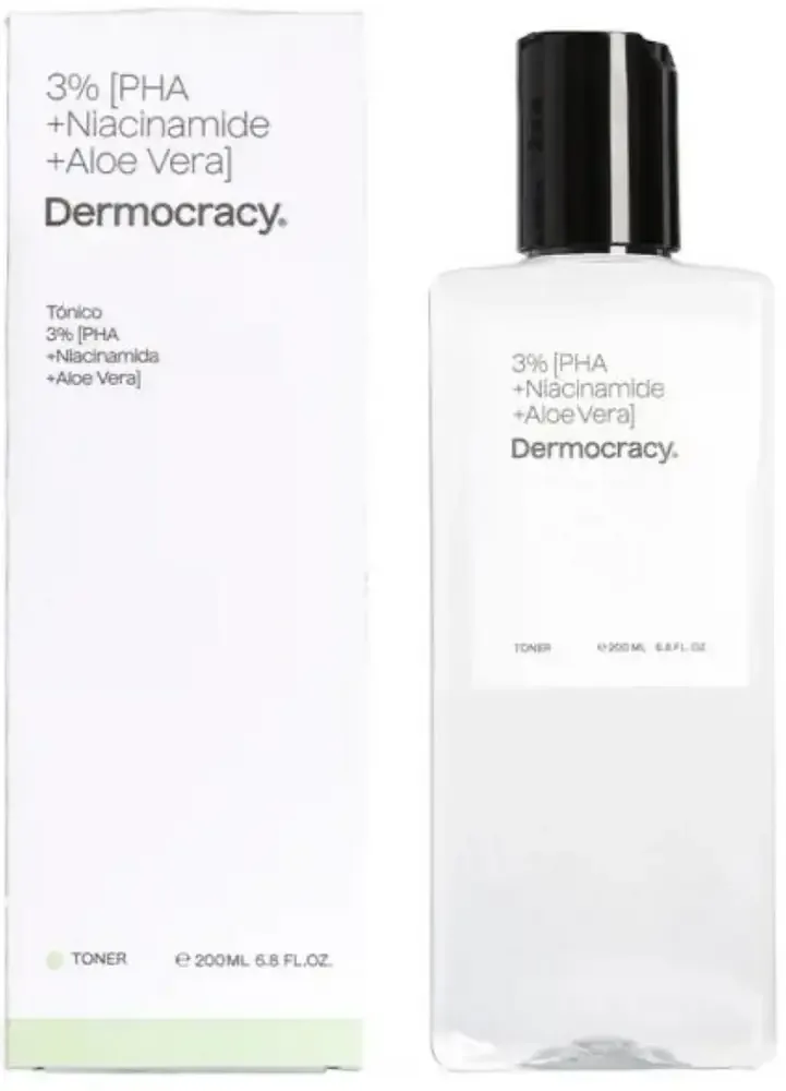 Dermocracy Tónico 3% (PHA + Niaciamida + Aloe Vera)