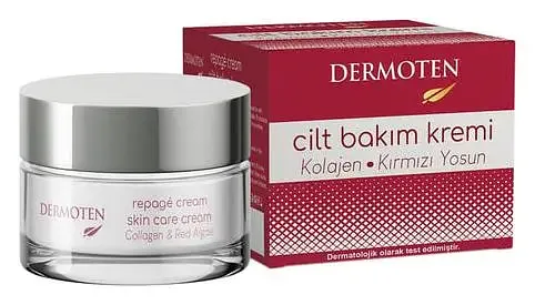 Dermoten Repage Collagen & Red Algae Anti-Aging Cream