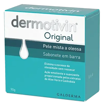Dermotivin Original Sabonete Em Barra