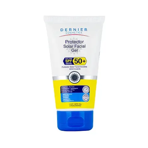 Dernier Cosmetics Protector Solar Facial Gel SPF 50+