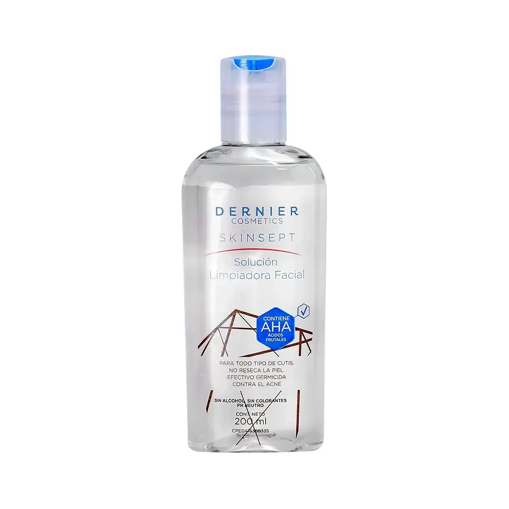 Dernier Cosmetics Solución Limpiadora Facial