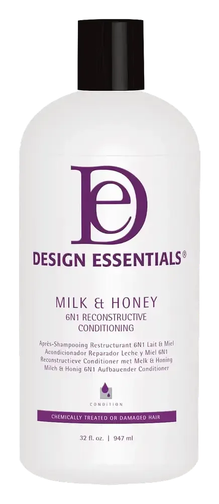 Design Essentials Milk & Honey 6N1 Reconstructive Conditioner