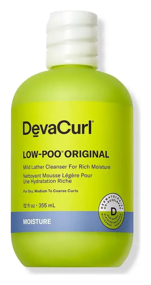 DevaCurl Low-Poo Original Mild Lather Cleanser For Rich Moisture
