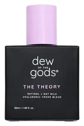 dew of the gods The Theory Retinol + Oat Milk Hyaluronic Creme Blend