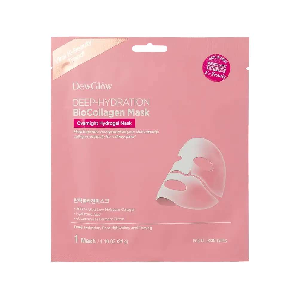 DewGlow Deep-Hydration BioCollagen Mask